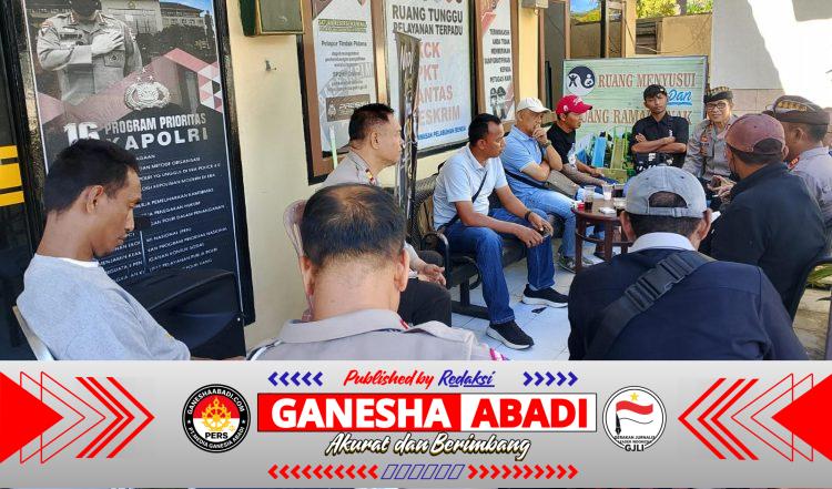 Kapolsek Kawasan Pelabuhan Benoa Gelar Tatap Muka dan Kopi Bareng Bersama Pengurus ABK.