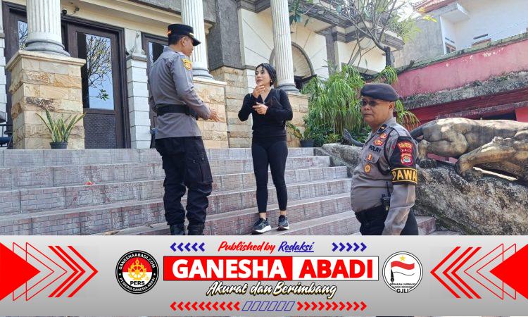 Kapolsek Dentim Laksanakan Sambang dan Pemantauan Kamtibmas di Vihara Cetya Siwa Budha Dharma Mahayana