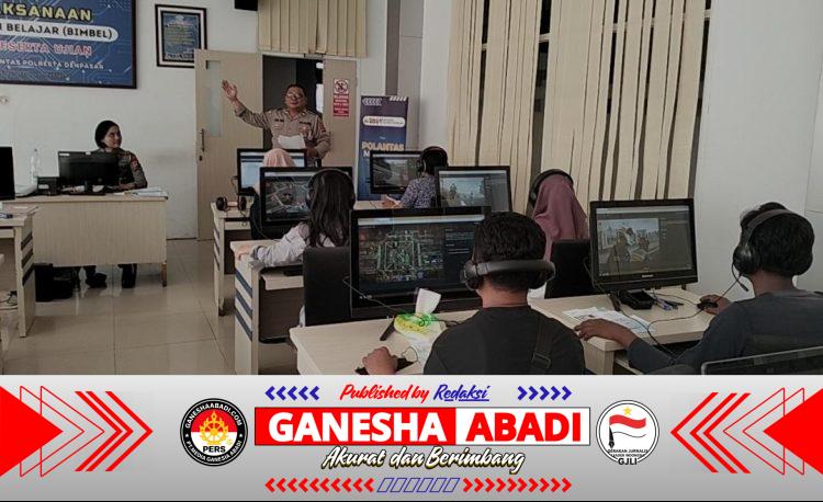Berikan Pelayanan Humanis Satpas SIM Polresta Denpasar, Pemohon SIM Diberikan Pendampingan Saat Ujian Teori