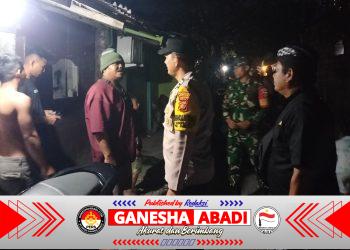 Puluhan Penduduk Pendatang Terdata di Sumerta Kelod, Bhabinkamtibmas Sampaikan Pesan Kamtibmas