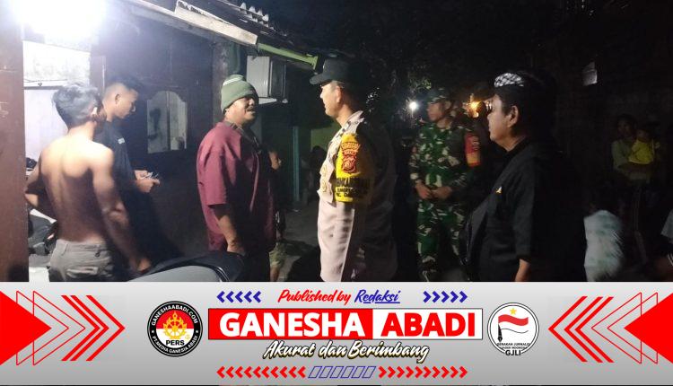 Puluhan Penduduk Pendatang Terdata di Sumerta Kelod, Bhabinkamtibmas Sampaikan Pesan Kamtibmas