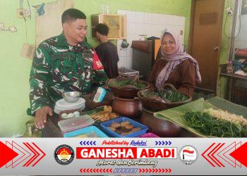 Apa Maksud & Tujuan Babinsa Kratonan Datangi Rumah Makan Nasi Pecel, Inilah Jawabannya