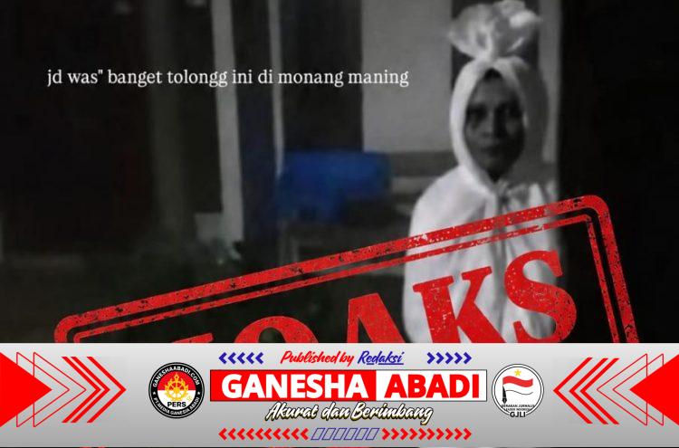 Viral “Pocong Begal” di Monang Maning Ternyata Hoaks, Polisi Ungkap Foto Hasil Rekayasa AI