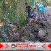 Babinsa dan Warga Candirejo Gotong Royong Bangun Talud Jalan