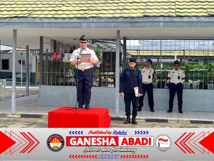 Rutan Buntok Peringati Hari Lahir Pancasila “Perkuat Komitmen Persatuan dan Disiplin