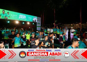 Ansor Night Fun Run, Ratusan Pelari Susuri Jejak Sejarah Berdirinya Ansor Banyuwangi
