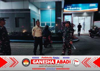 Jaga Stabilitas Wilayah, TNI Di Wonogiri Rutin Laksanakan Patroli Malam