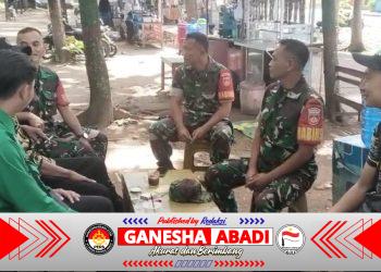 Di Balik Seragam Loreng, Serka Sugeng Jadi Teman Curhat Warga Pelemgadung