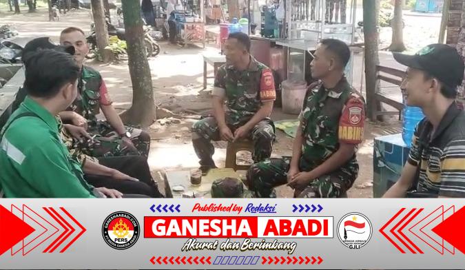 Di Balik Seragam Loreng, Serka Sugeng Jadi Teman Curhat Warga Pelemgadung