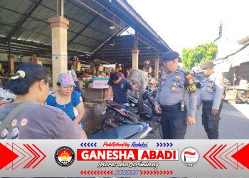 Polsek Denpasar Timur Intensifkan KRYD dan Cooling System di Pasar Biaung, Cegah Premanisme dan Gangguan Kamtibmas