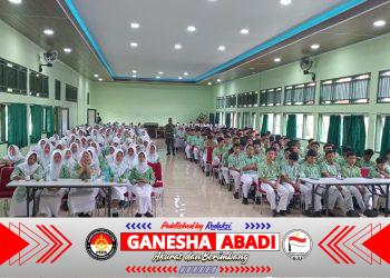 Tanamkan Jiwa Nasionalisme Sejak Dini, Koramil Teras Gembleng Pelajar SMAN 1 Teras dengan Wawasan Kebangsaan