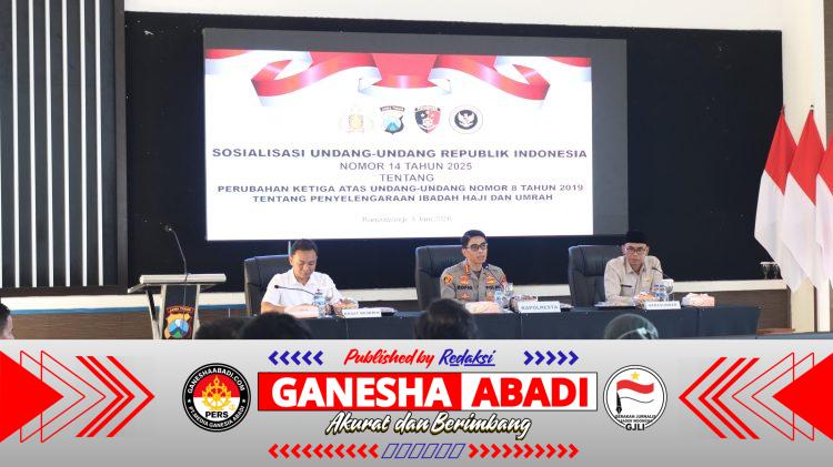 Cegah Jamaah Jadi Korban, Polresta Banyuwangi Sosialisikan kepada Penyelenggara Umrah dan Haji Khusus
