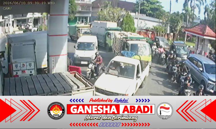 Polsek Denpasar Utara Monitoring Stok dan Harga BBM, Antrean Pertalite Terpantau di Sejumlah SPBU