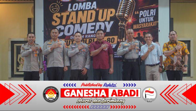 Sambut Hari Bhayangkara ke-80, Polresta Denpasar Gelar Lomba Stand Up Comedy