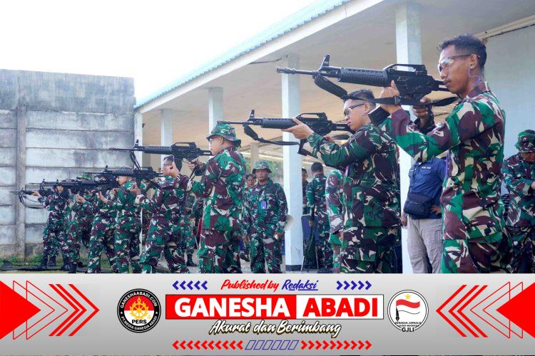 Dalam upaya menjaga dan meningkatkan kemampuan dasar keprajuritan, Lanud Sjamsudin Noor menggelar latihan menembak berkala