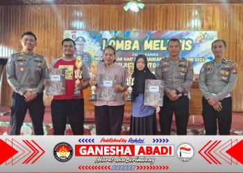 Polres Barsel Adakan Lomba Melukis Dalam Rangka HUT Bhayangkara Ke-80 Tahun 2026.