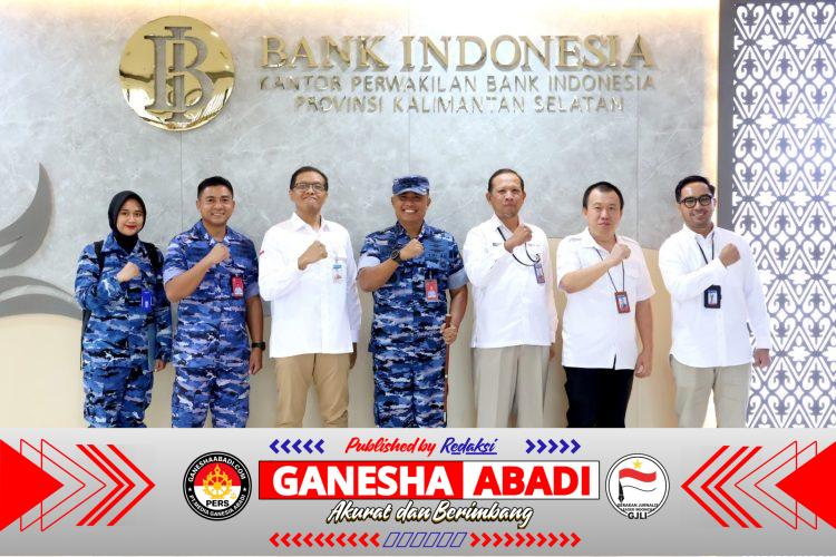 Danlanud Sjamsudin Noor Perkuat Sinergi dengan Bank Indonesia Kalsel, Dorong Kolaborasi Strategis untuk Kemajuan Daerah