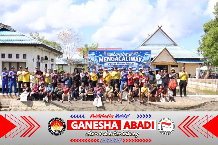 Lomba Mengacal Iwak Kapolres Cup 2026 Meriahkan HUT Bhayangkara ke 80