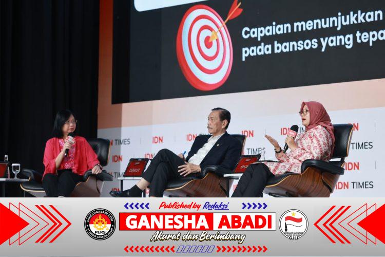 Satu Panel Bersama Luhut di Indonesia Summit 2026, Bupati Ipuk Bicara Digitalisasi Pemerintah