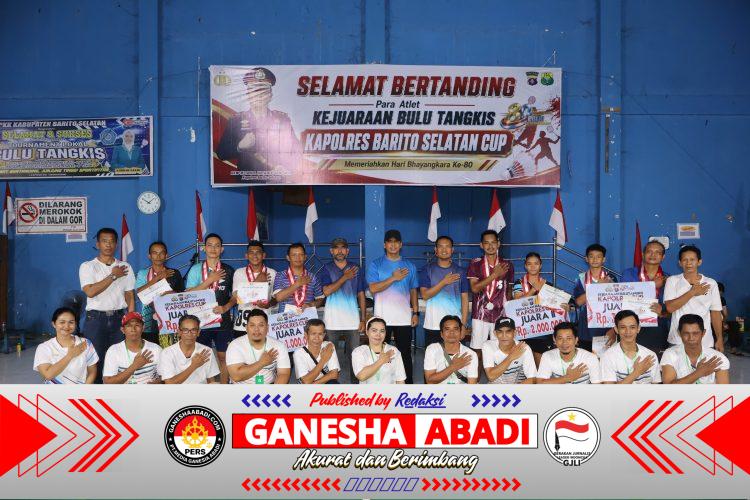Farhan / Setiadi Raih Juara 1 Turnamen Bulutangkis “Kapolres Cup” Tahun 2026