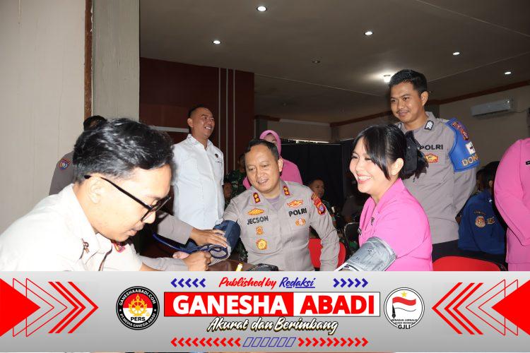 Polres Barsel Gelar Donor Darah dalam Rangka HUT Bhayangkara ke 80 Polri Untuk Masyarakat.