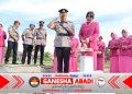 Polres Barsel Laksanakan Ziarah dan Tabur Bunga di Makam Pahlawan Abdi Kencana Dalam rangka HUT Bhayangkara ke 80