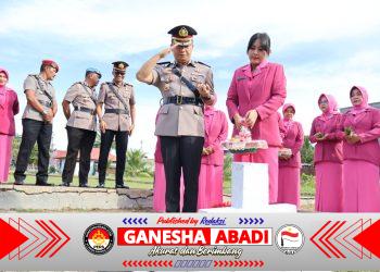 Polres Barsel Laksanakan Ziarah dan Tabur Bunga di Makam Pahlawan Abdi Kencana Dalam rangka HUT Bhayangkara ke 80