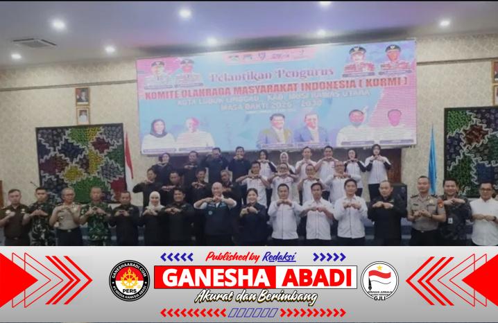 Wali Kota Hadiri Pelantikan Pengurus KORMI Lubuk Linggau dan Muratara Masa Bakti 2026-2030,,,