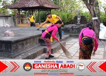 Sambut HUT Bhayangkara ke -80, Polsek Dentim Gelar Bhakti Religi dan Persembahyangan Bersama di Pura Campuhan Windhu Segara
