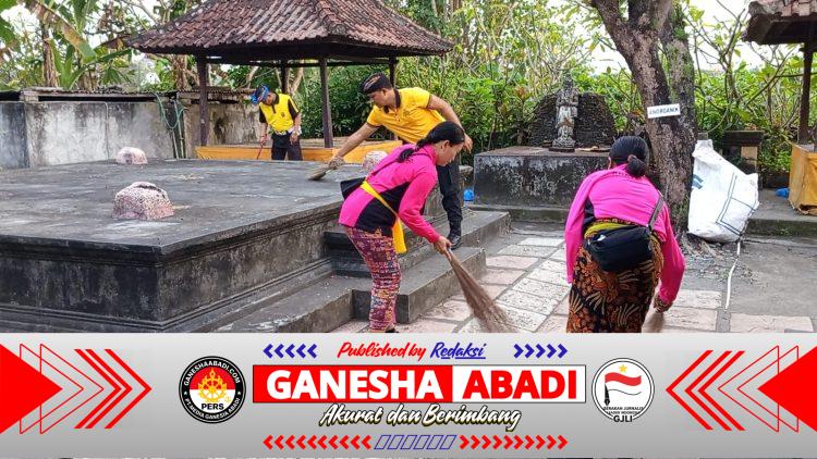 Sambut HUT Bhayangkara ke -80, Polsek Dentim Gelar Bhakti Religi dan Persembahyangan Bersama di Pura Campuhan Windhu Segara