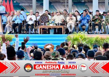 Panglima TNI Dampingi Presiden RI Hadiri Puncak PENAS Petani dan Nelayan XVII Tahun 2026 di Gorontalo