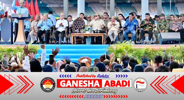 Panglima TNI Dampingi Presiden RI Hadiri Puncak PENAS Petani dan Nelayan XVII Tahun 2026 di Gorontalo