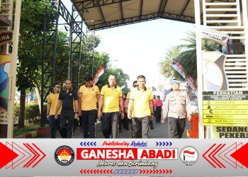 Sambut Hari Bhayangkara ke-80, Polresta Sidoarjo Gelar Apel Pagi dan Olahraga Bersama Perkuat Soliditas Personel