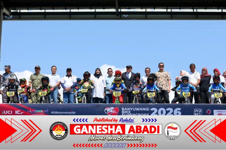BMX Supercross Resmi Dimulai, ICF: Terima Kasih Banyuwangi Konsisten Gelar Kejuaraan Internasional