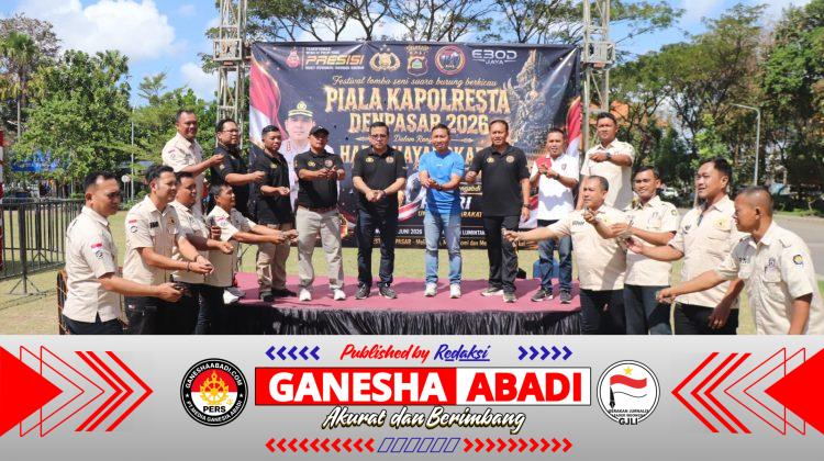 Polresta Denpasar Gelar Lomba Burung Berkicau Piala Kapolresta Jadi Ajang Silaturahmi Pecinta Kicau Mania