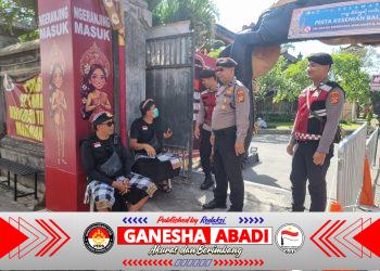 Patroli Dialogis di Areal PKB XLVIII Tahun 2026, Kapolsek Dentim Ajak Masyarakat Bersama Jaga Keamanan