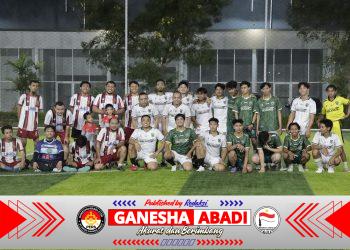 Pemuda LDII dan Pemuda Muhammadiyah Gresik Perkuat Silaturahim Lewat Fun Football