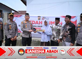 Polres Pidie Serahkan Kunci Rumah Hasil Bedah Rumah, Wujud Nyata Kepedulian di HUT Bhayangkara ke-80