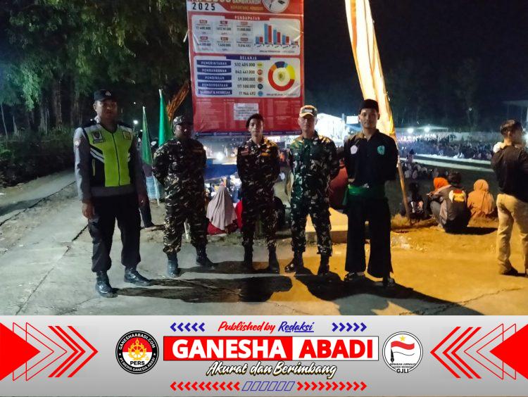 Patroli di Kismantoro, TNI–Linmas–Banser Bersinergi Jaga Kondusivitas Wilayah