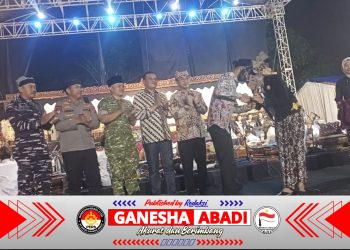 Lestarikan Tradisi Danramil Tegaldlimo Hadiri Resepsi “Delima Culture Roots dan Pagelaran Wayang Kulit”