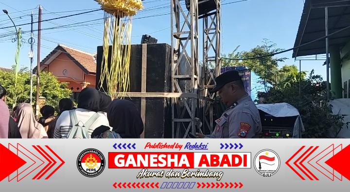 Polsek Kabat Amankan Hiburan Jaranan di Siang Hari, Cegah Potensi Bentrok Antar Remaja