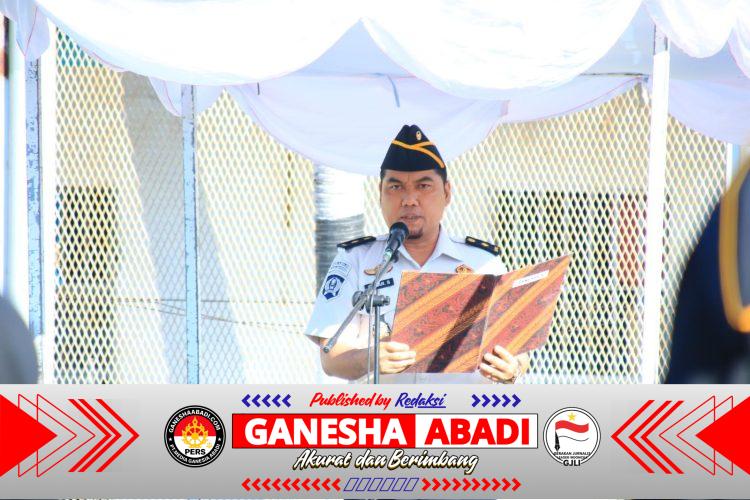 Peringatan Hari Lahir Pancasila di Lapas Banyuwangi, Bakar Semangat Warga Binaan untuk Jadikan Pancasila Bintang Penuntun Masa Depan