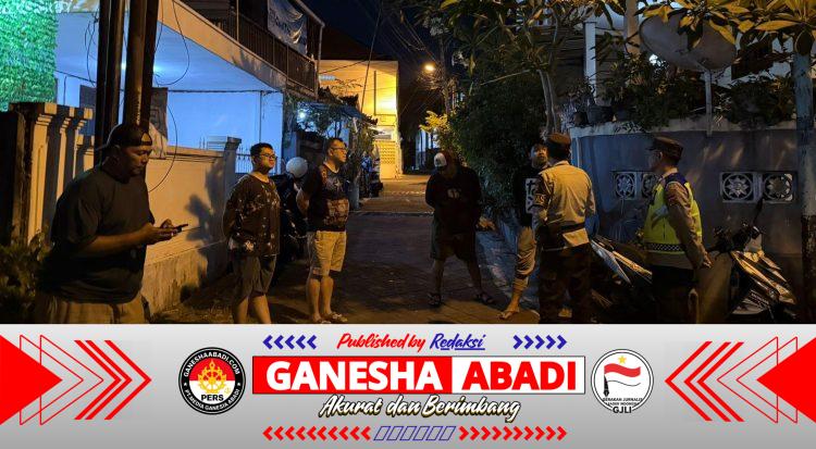 Sambang Malam Polsek Denpasar Barat, Warga Perumahan Diajak Perkuat Keamanan Lingkungan dengan CCTV dan Sistem Pengamanan Mandiri