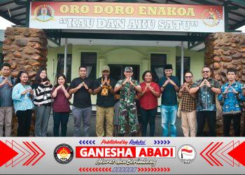 Dandim 1710/Mimika Terima Audiensi Ketua KPU Mimika, Pererat Silaturahmi dan Tingkatkan Sinergitas