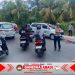 Dampingi Kadishub Badung, Panit 2 Lantas Polsek Kuta Selatan Tinjau Rekayasa Arus Lalu Lintas di Jalan Uluwatu