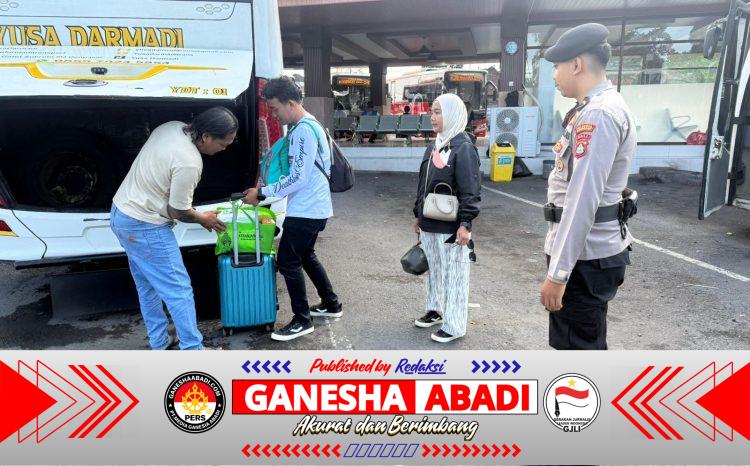 Patroli Dialogis Polsek Denpasar Utara di Terminal Ubung, Cegah Premanisme dan Perkuat Kamtibmas