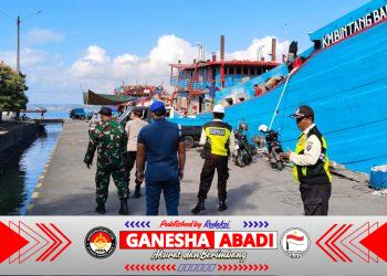 Patroli Gabungan Pelabuhan Benoa, Aparat Bersinergi Cegah Kriminalitas dan Jaga Kamtibmas Tetap Kondusif