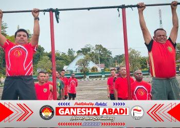 Kodim 1710/Mimika Gelar Tes Kesamaptaan Jasmani, Tingkatkan Profesionalisme dan Kesiapan Prajurit