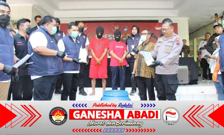 Polda Jateng Musnahkan Ratusan Barang Bukti Narkotika Hasil Ungkap 449 Kasus Periode April-Juni 2026