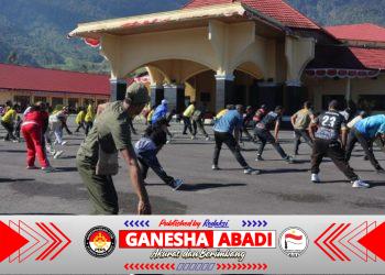 Kodim 1714/PJ, Polri dan Pemda Rutin Gelar Jumat Sehat, Pererat Kebersamaan dan Kesehatan
